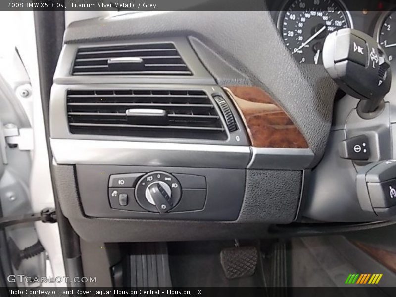 Titanium Silver Metallic / Grey 2008 BMW X5 3.0si