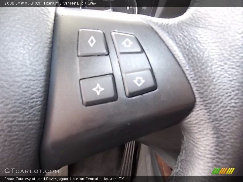 Titanium Silver Metallic / Grey 2008 BMW X5 3.0si