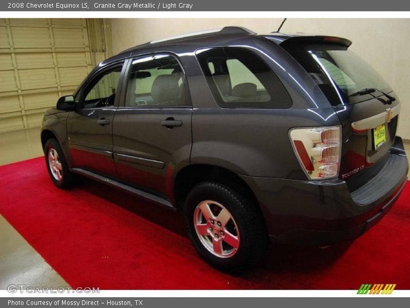 Granite Gray Metallic / Light Gray 2008 Chevrolet Equinox LS