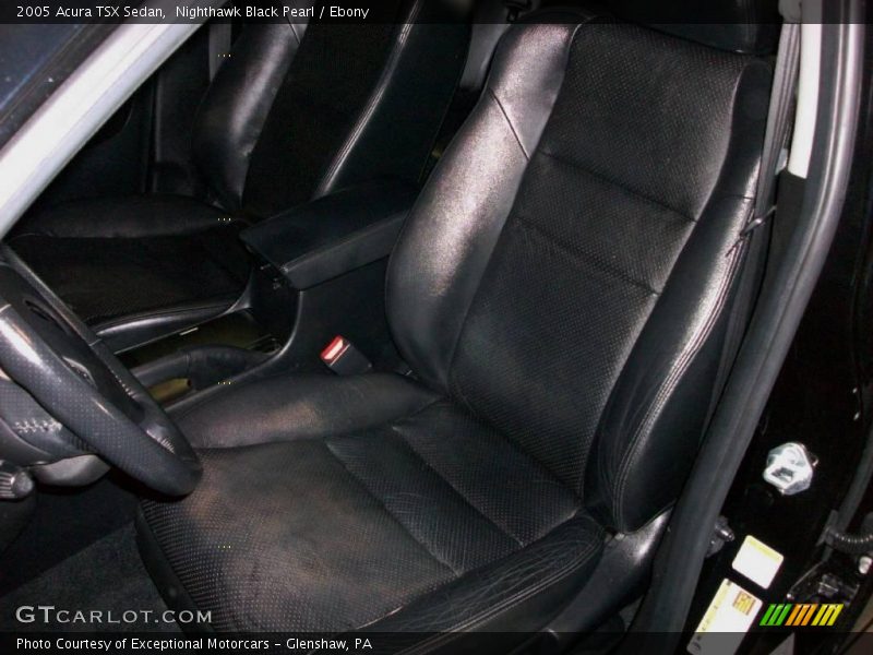 Nighthawk Black Pearl / Ebony 2005 Acura TSX Sedan