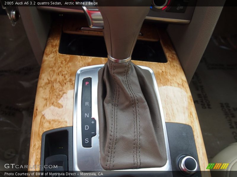 Arctic White / Beige 2005 Audi A6 3.2 quattro Sedan