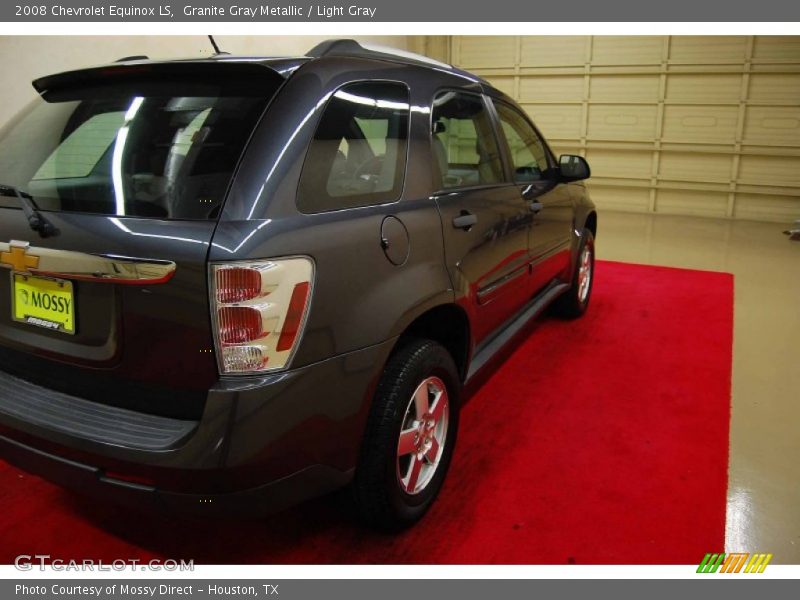 Granite Gray Metallic / Light Gray 2008 Chevrolet Equinox LS