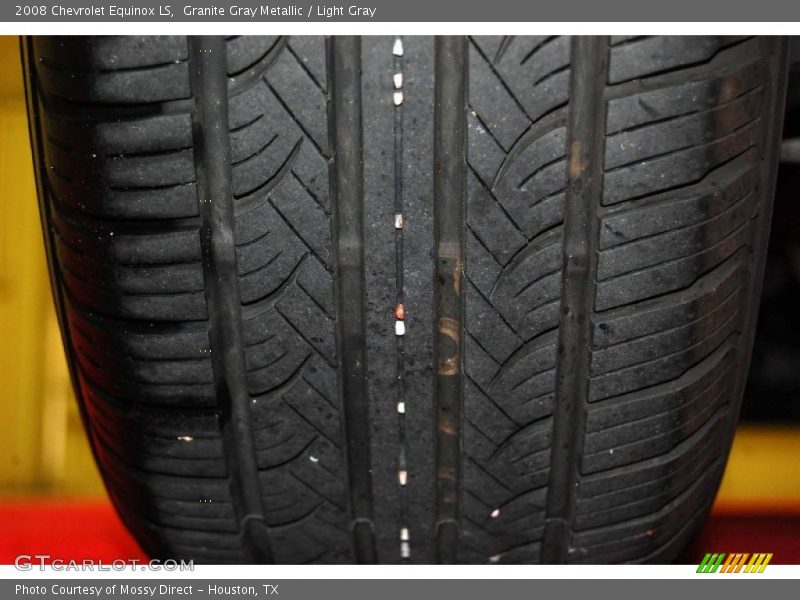 Granite Gray Metallic / Light Gray 2008 Chevrolet Equinox LS