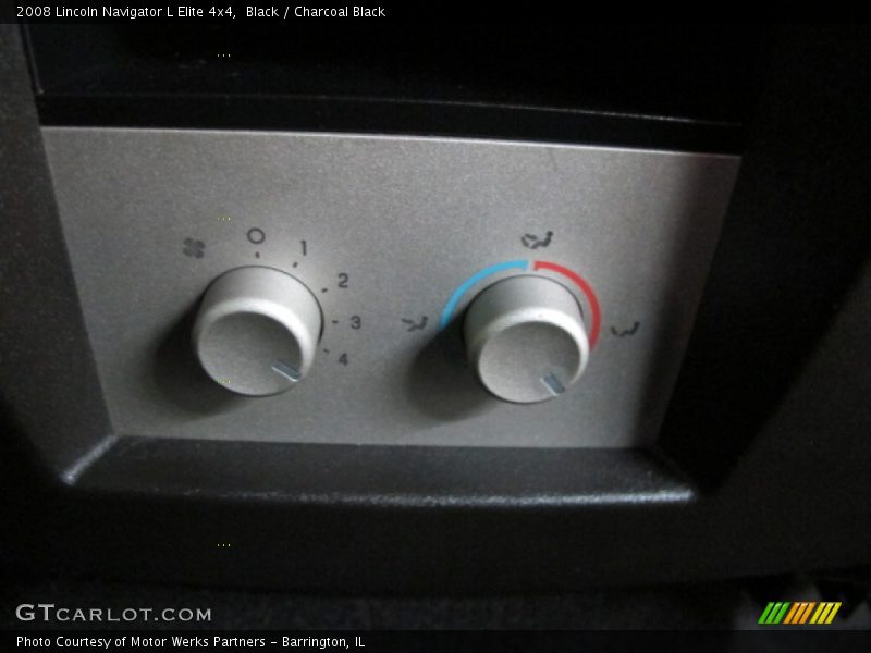 Black / Charcoal Black 2008 Lincoln Navigator L Elite 4x4