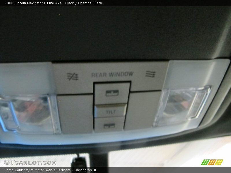 Black / Charcoal Black 2008 Lincoln Navigator L Elite 4x4