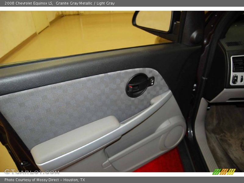 Granite Gray Metallic / Light Gray 2008 Chevrolet Equinox LS
