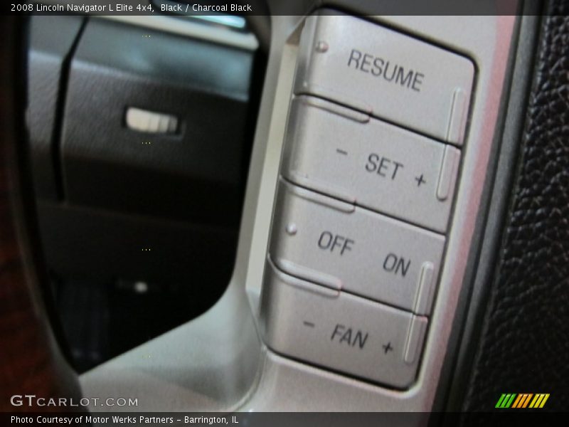 Black / Charcoal Black 2008 Lincoln Navigator L Elite 4x4
