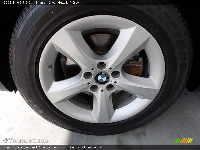 Titanium Silver Metallic / Grey 2008 BMW X5 3.0si