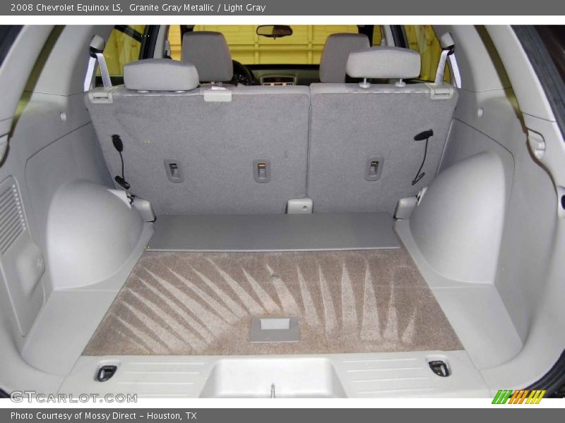 Granite Gray Metallic / Light Gray 2008 Chevrolet Equinox LS