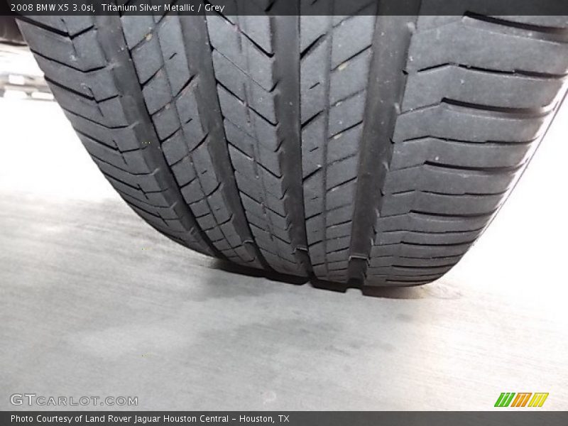 Titanium Silver Metallic / Grey 2008 BMW X5 3.0si