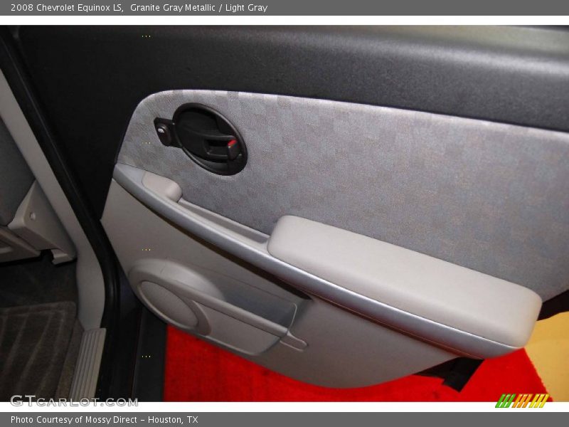 Granite Gray Metallic / Light Gray 2008 Chevrolet Equinox LS