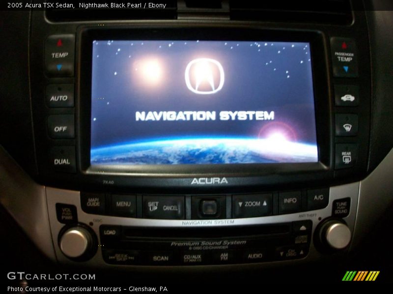 Nighthawk Black Pearl / Ebony 2005 Acura TSX Sedan