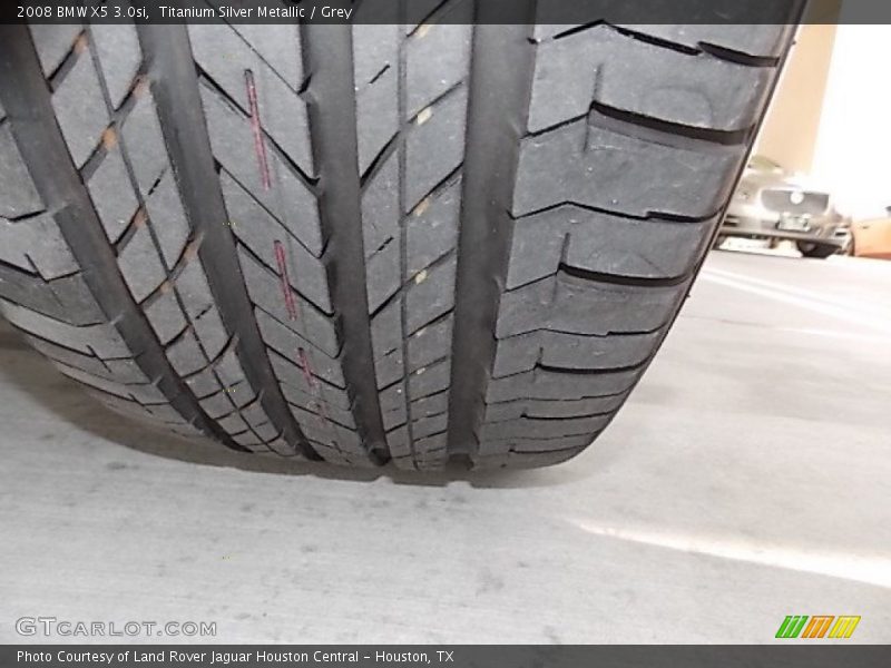 Titanium Silver Metallic / Grey 2008 BMW X5 3.0si