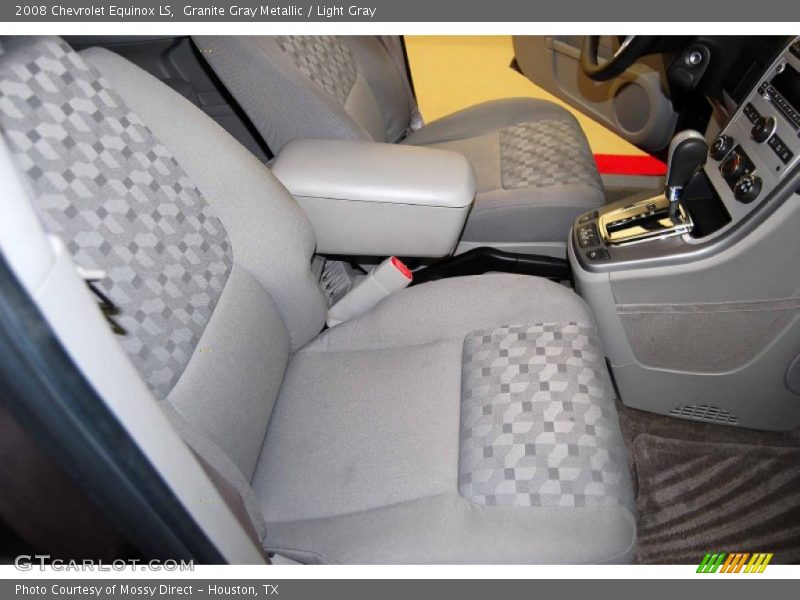 Granite Gray Metallic / Light Gray 2008 Chevrolet Equinox LS