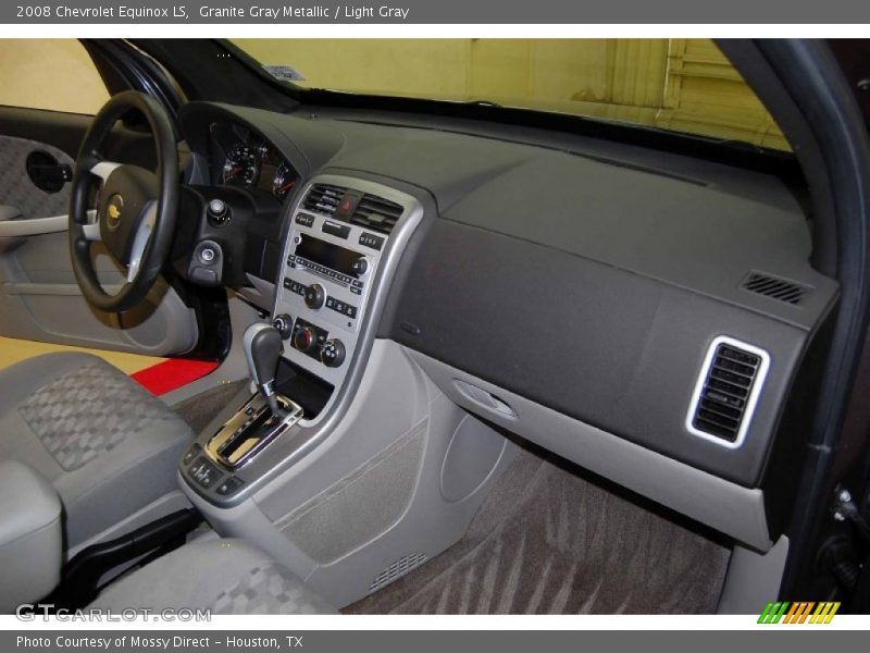 Granite Gray Metallic / Light Gray 2008 Chevrolet Equinox LS