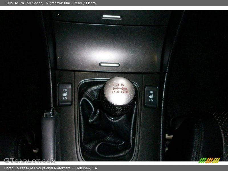 Nighthawk Black Pearl / Ebony 2005 Acura TSX Sedan