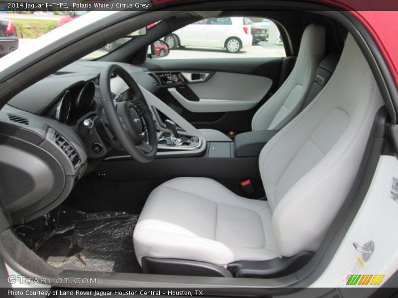 Cirrus Grey Interior - 2014 F-TYPE  