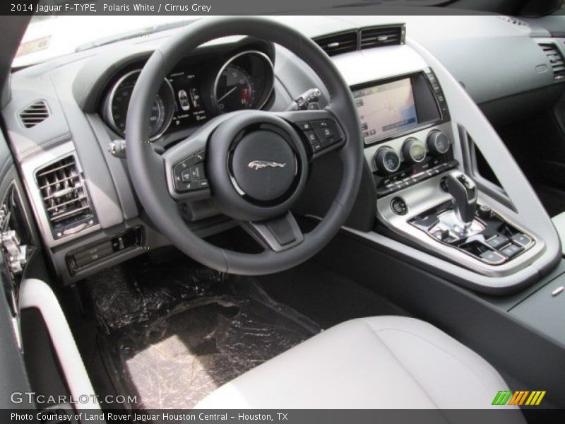 Dashboard of 2014 F-TYPE 