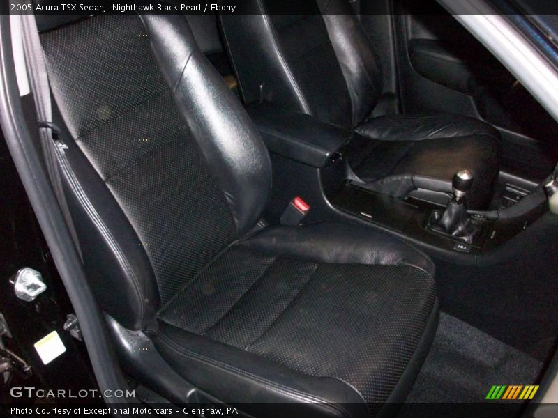 Nighthawk Black Pearl / Ebony 2005 Acura TSX Sedan