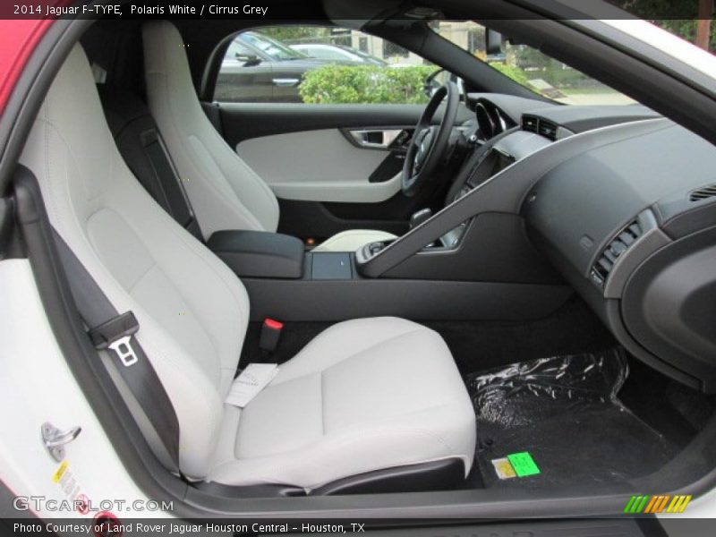  2014 F-TYPE  Cirrus Grey Interior