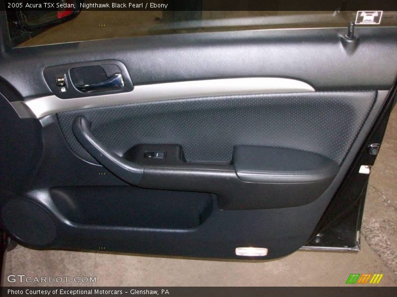 Nighthawk Black Pearl / Ebony 2005 Acura TSX Sedan