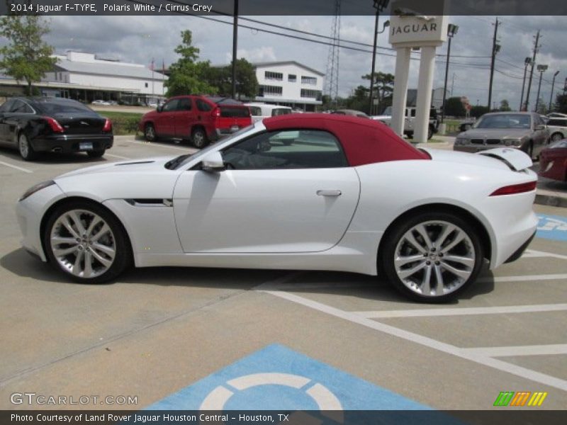  2014 F-TYPE  Polaris White