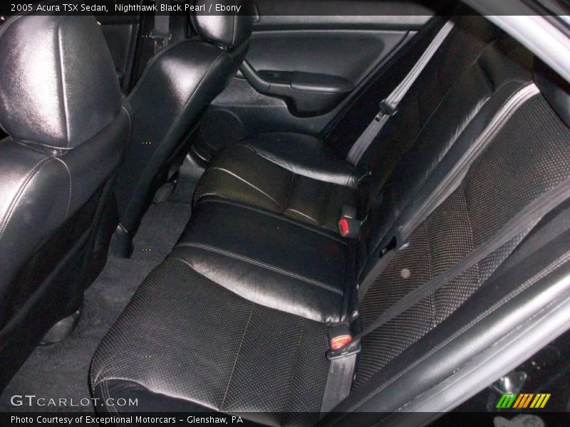 Nighthawk Black Pearl / Ebony 2005 Acura TSX Sedan