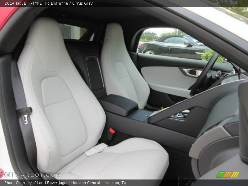 Front Seat of 2014 F-TYPE 