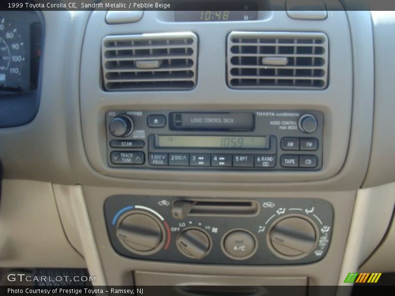 Sandrift Metallic / Pebble Beige 1999 Toyota Corolla CE
