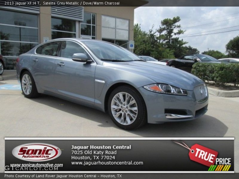 Satelite Grey Metallic / Dove/Warm Charcoal 2013 Jaguar XF I4 T