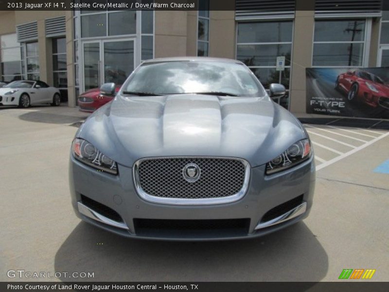 Satelite Grey Metallic / Dove/Warm Charcoal 2013 Jaguar XF I4 T