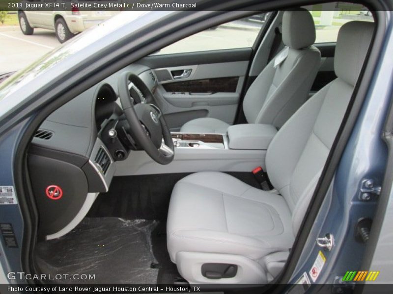  2013 XF I4 T Dove/Warm Charcoal Interior