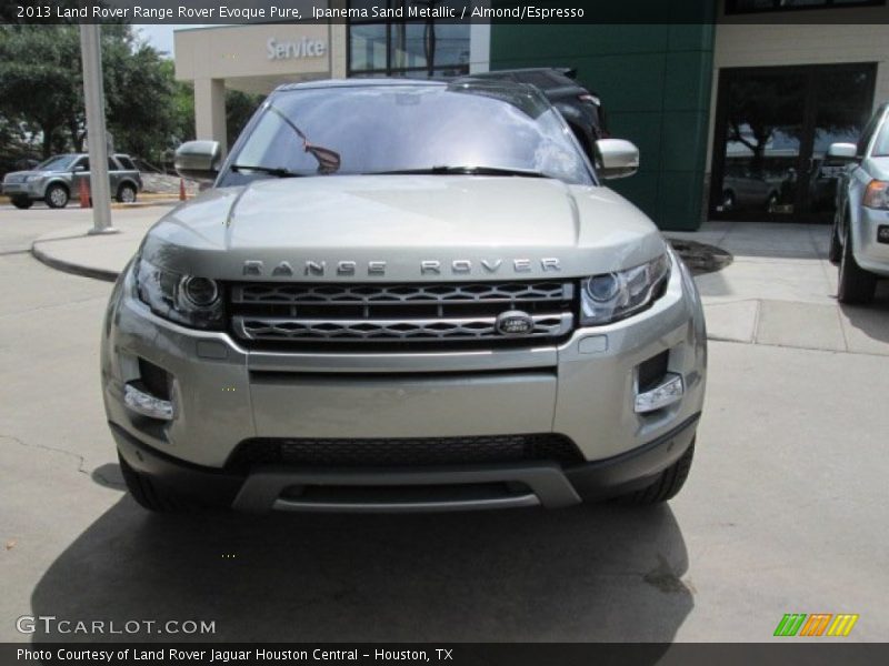 Ipanema Sand Metallic / Almond/Espresso 2013 Land Rover Range Rover Evoque Pure