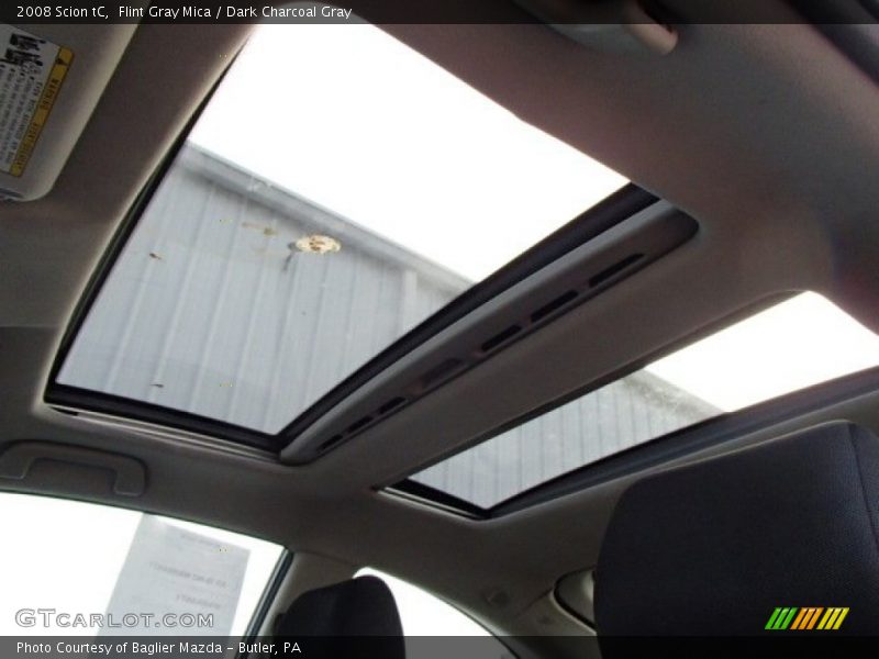 Flint Gray Mica / Dark Charcoal Gray 2008 Scion tC