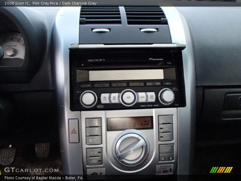 Flint Gray Mica / Dark Charcoal Gray 2008 Scion tC