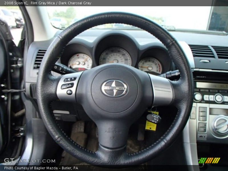 Flint Gray Mica / Dark Charcoal Gray 2008 Scion tC