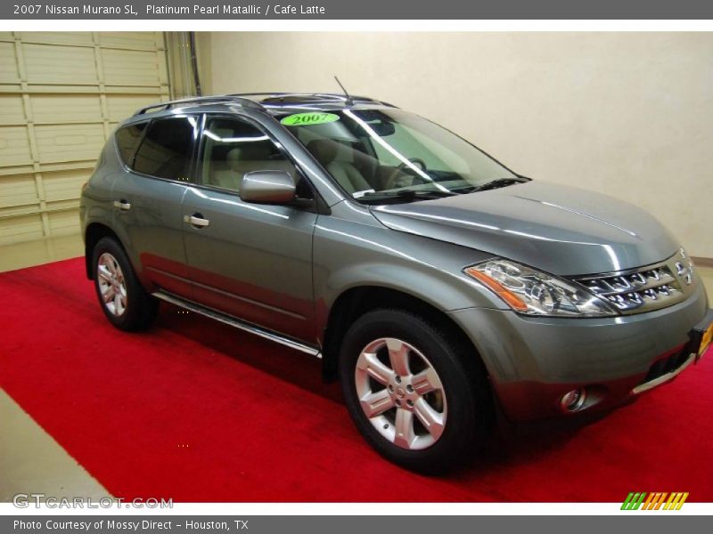 Platinum Pearl Matallic / Cafe Latte 2007 Nissan Murano SL