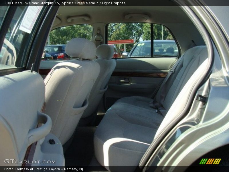 Spruce Green Metallic / Light Graphite 2001 Mercury Grand Marquis GS