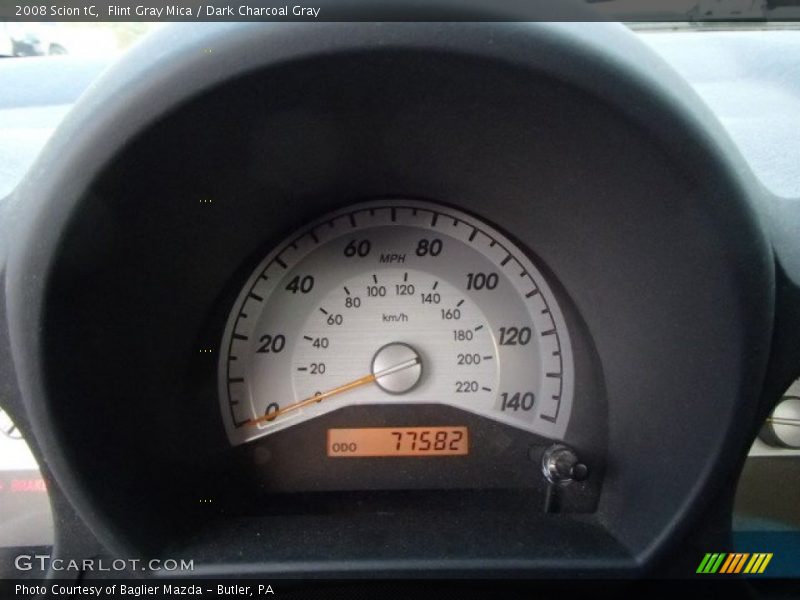 Flint Gray Mica / Dark Charcoal Gray 2008 Scion tC