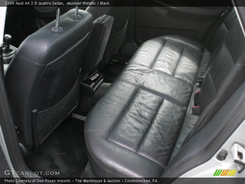 Alusilver Metallic / Black 1996 Audi A4 2.8 quattro Sedan