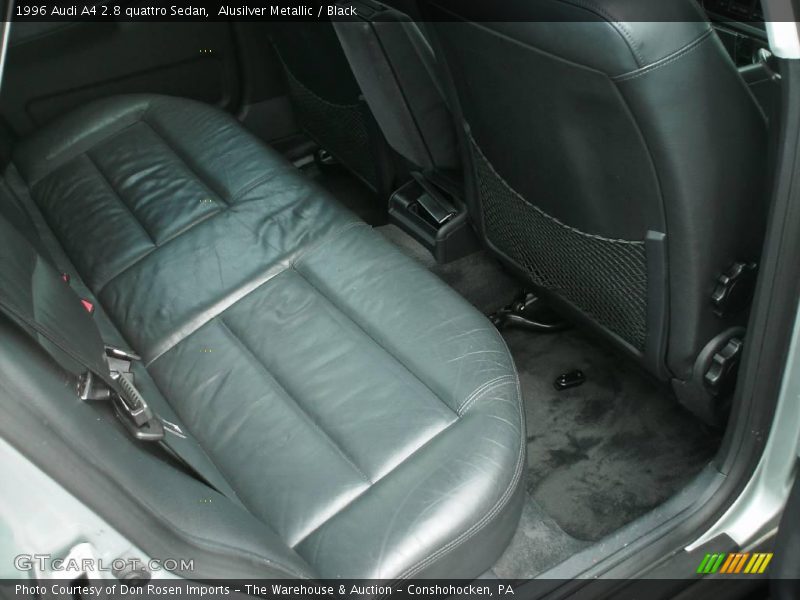 Alusilver Metallic / Black 1996 Audi A4 2.8 quattro Sedan