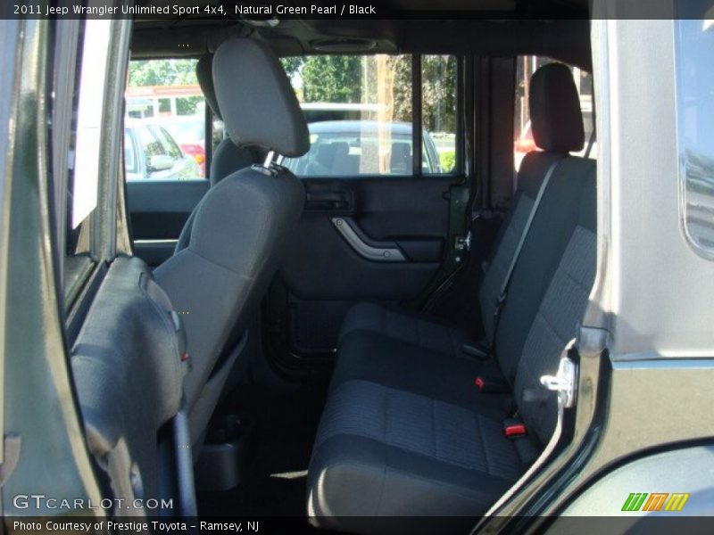 Natural Green Pearl / Black 2011 Jeep Wrangler Unlimited Sport 4x4