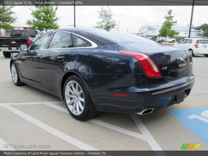 Indigo Metallic / Cashew/Truffle 2013 Jaguar XJ XJ