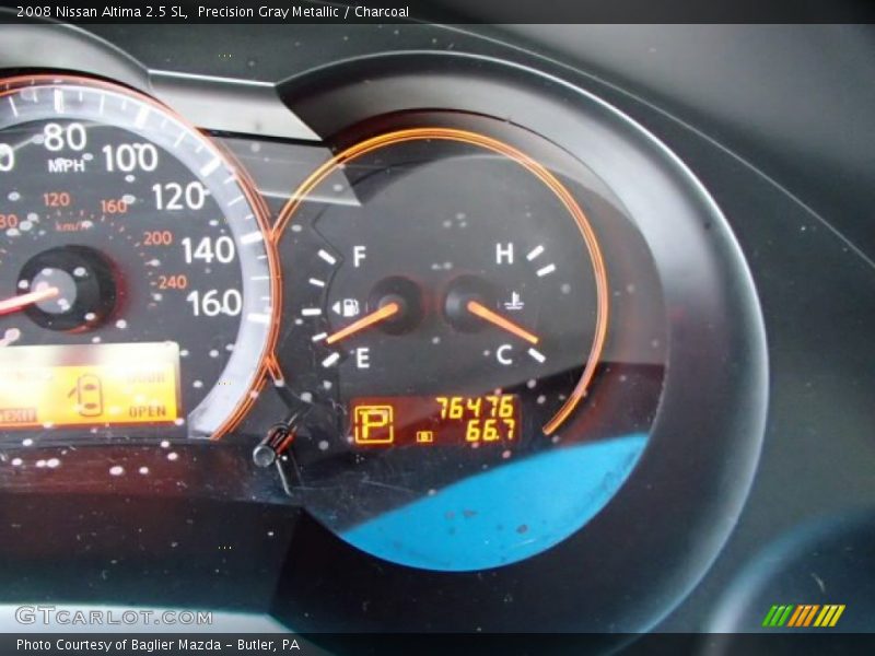 Precision Gray Metallic / Charcoal 2008 Nissan Altima 2.5 SL