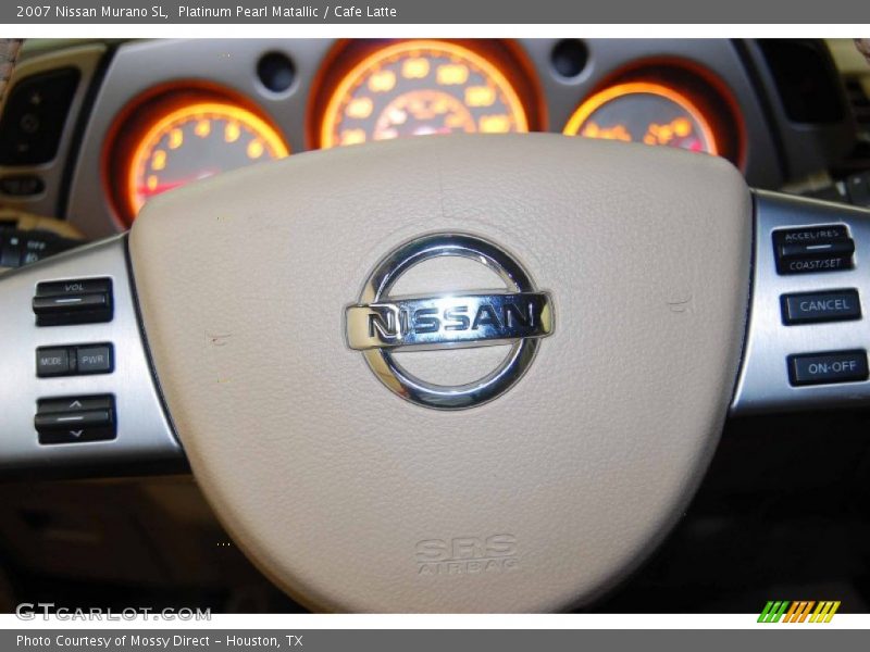 Platinum Pearl Matallic / Cafe Latte 2007 Nissan Murano SL