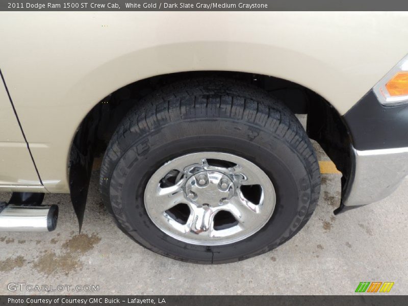 White Gold / Dark Slate Gray/Medium Graystone 2011 Dodge Ram 1500 ST Crew Cab