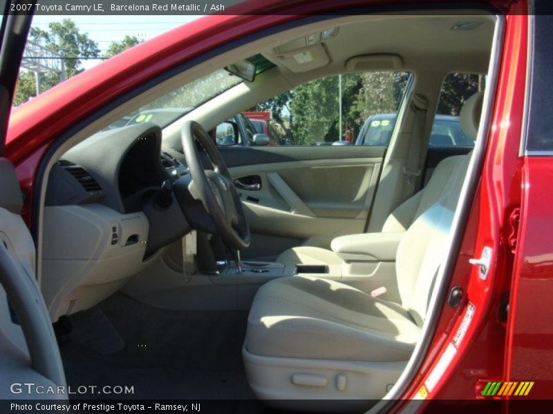 Barcelona Red Metallic / Ash 2007 Toyota Camry LE