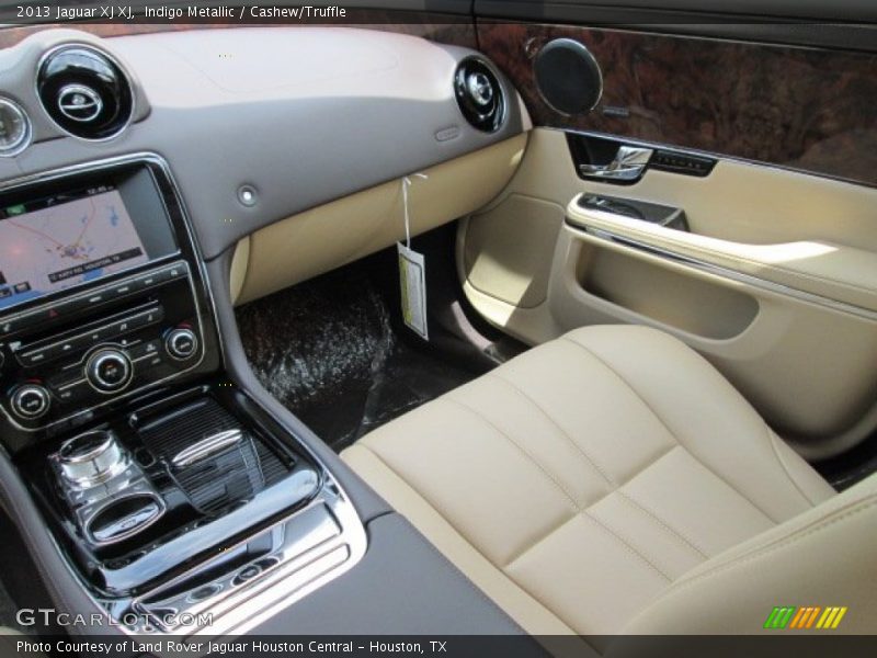 Indigo Metallic / Cashew/Truffle 2013 Jaguar XJ XJ