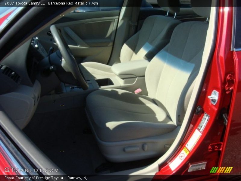 Barcelona Red Metallic / Ash 2007 Toyota Camry LE