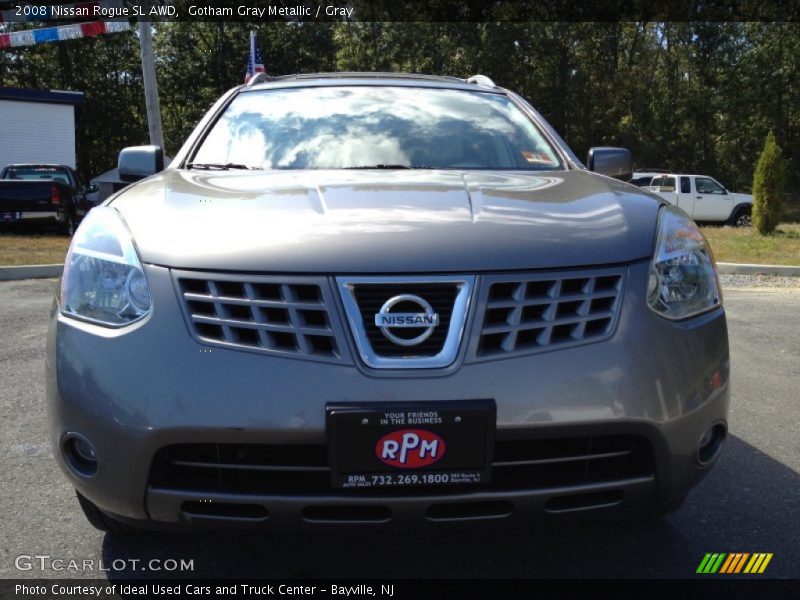 Gotham Gray Metallic / Gray 2008 Nissan Rogue SL AWD